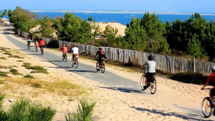 Appartement Sur Golf Avec Piscine Chauffee A Lacanau-Ocean Bagian luar foto